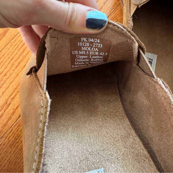 Olukai men’s slip on moloa slip on leather shoes size 9.5 - Picture 4 of 7